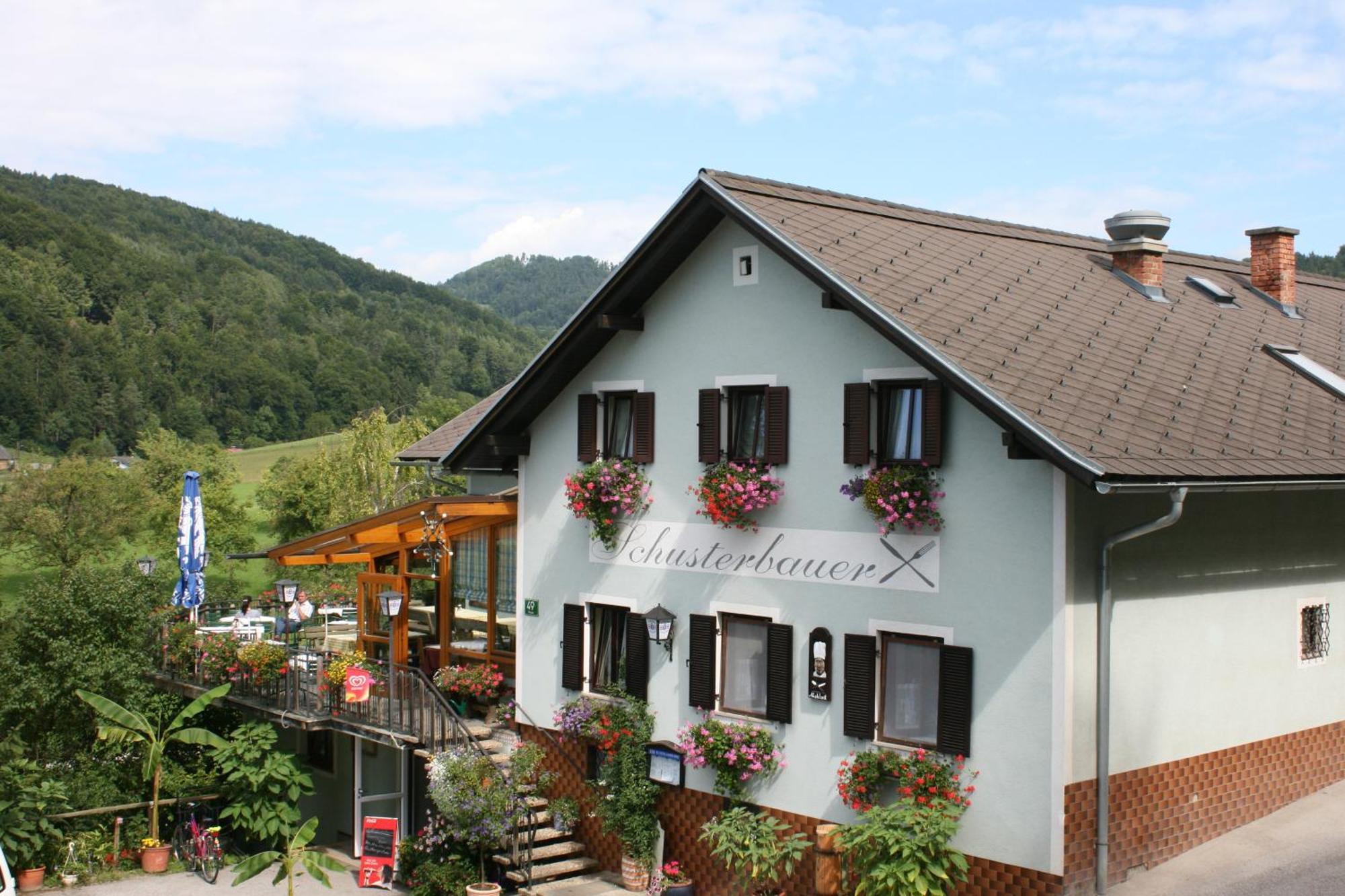 Gasthaus - Gaestehaus Schusterbauer Rein Kültér fotó